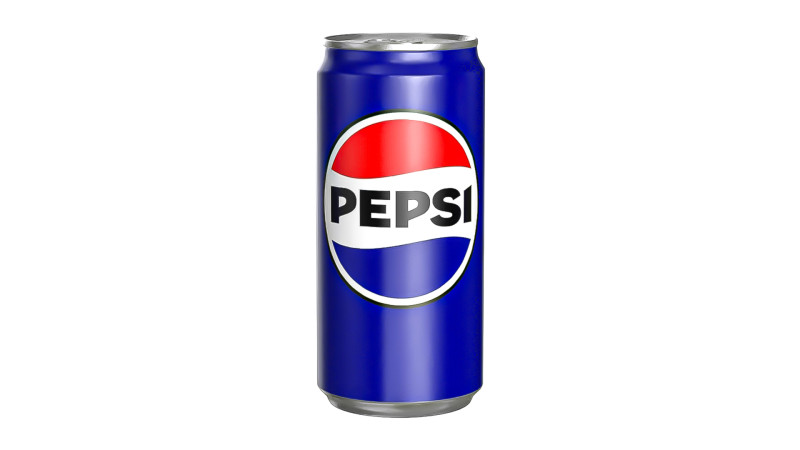 Pepsi Drink Can Sleek 250ml PBR 04 3D Model .c4d .max .obj .3ds .fbx .stl .blend 