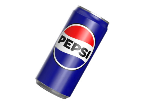 Pepsi Drink Can Sleek 250ml PBR 04 3D Model