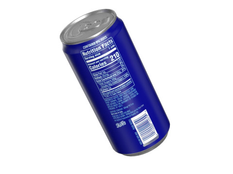 Pepsi Drink Can Sleek 250ml PBR 04 3D Model
