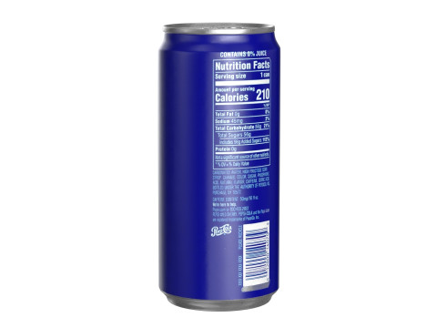 Pepsi Drink Can Sleek 270ml PBR 05 Model 3D