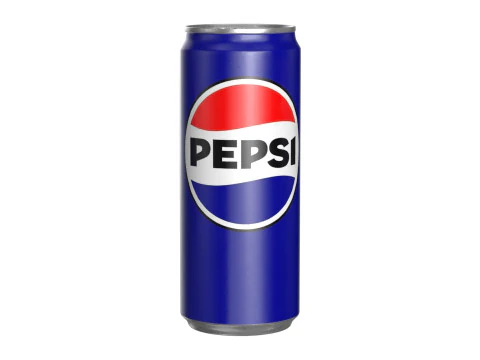 Pepsi Drink Can Sleek 310ml PBR 06 3D Model