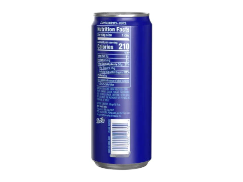 Pepsi Drink Can Sleek 310ml PBR 06 3D Model