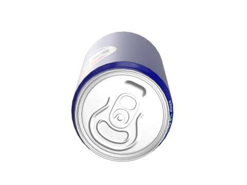 Pepsi Drink Can Sleek 310ml PBR 06 3D Model