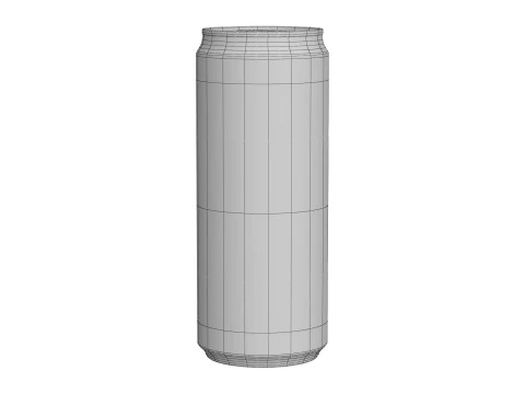 Pepsi Drink Can Sleek 310ml PBR 06 3D Model