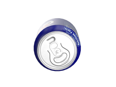 Pepsi Drink Can 250ml PBR 09 3D 模型