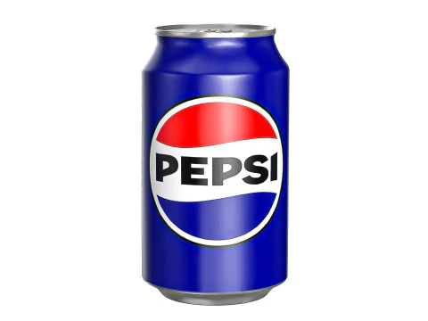 Bebida Pepsi Lata 330ml PBR 10 Modelo 3D