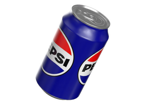 Pepsi Drink Can 330ml PBR 10 3D Model