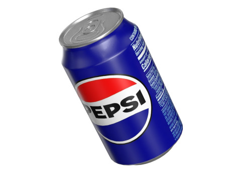 Pepsi Drink Can 330ml PBR 10 3D Model