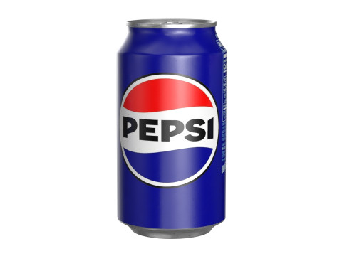Pepsi Drink Can 355ml PBR 11 3D Модель