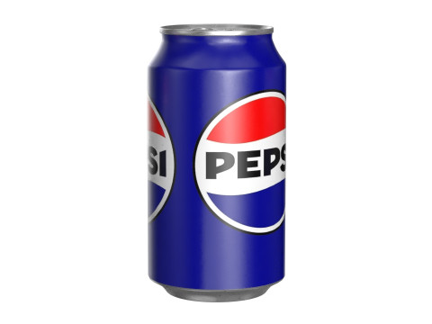 Pepsi Drink Can 355ml PBR 11 3D Модель