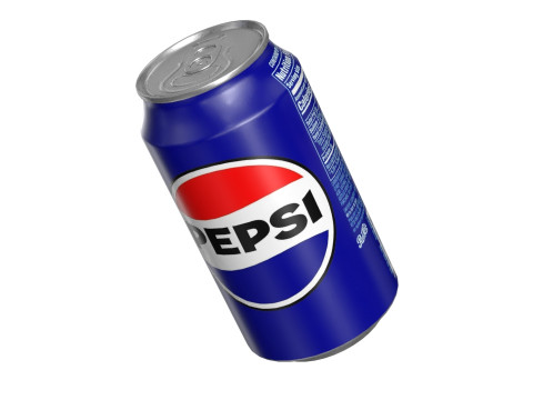 Pepsi Drink Can 355ml PBR 11 3D Модель