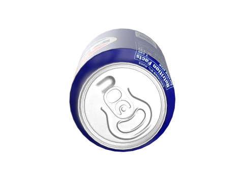 Pepsi Drink Can 355ml PBR 11 3D Модель