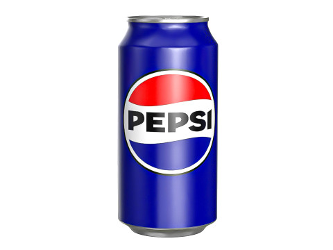 Pepsi Drink Can 375ml PBR 12 Modelo 3D