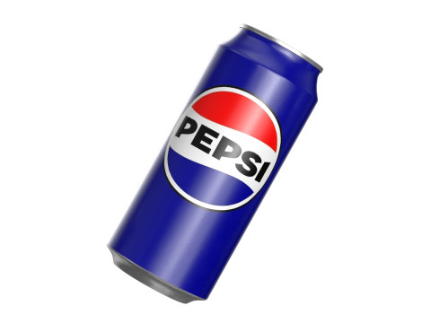 Pepsi Drink Can 473ml PBR 13 3D Model