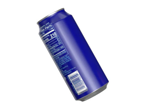 펩시 음료 캔 473ml PBR 13 3D 모델