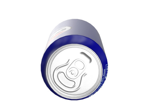 Pepsi Drink Can 473ml PBR 13 3D Model