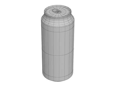 펩시 음료 캔 473ml PBR 13 3D 모델