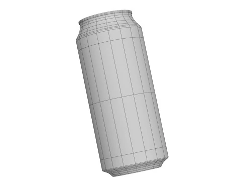 펩시 음료 캔 473ml PBR 13 3D 모델