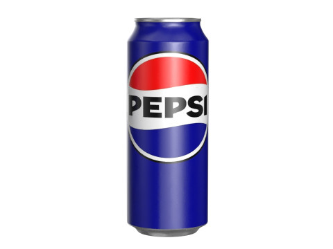 Pepsi Drink Can 500ml PBR 14 Modelo 3D