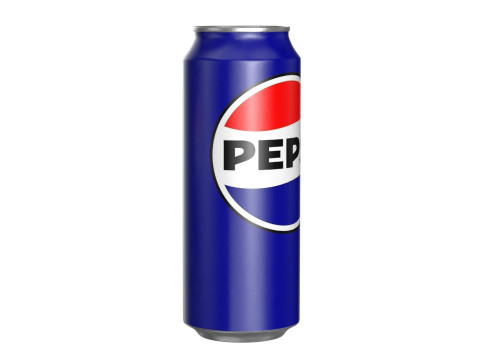 Pepsi Drink Can 500ml PBR 14 Modelo 3D