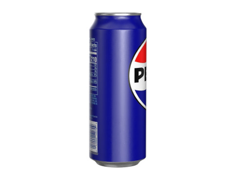 Pepsi Drink Can 500ml PBR 14 Modelo 3D