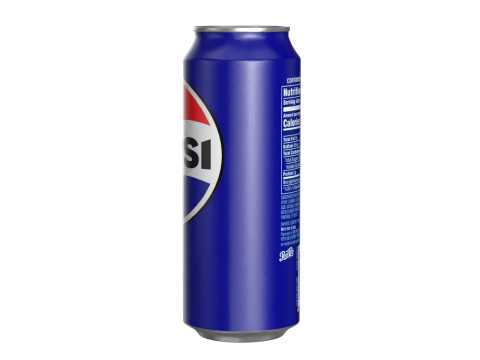 Pepsi Drink Can 500ml PBR 14 Modelo 3D