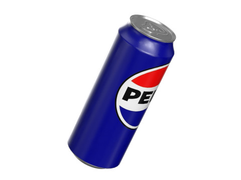 Pepsi Drink Can 500ml PBR 14 Modelo 3D