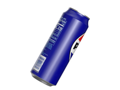 Pepsi Drink Can 500ml PBR 14 Modelo 3D