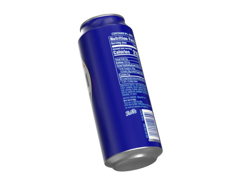 Pepsi Drink Can 500ml PBR 14 Modelo 3D