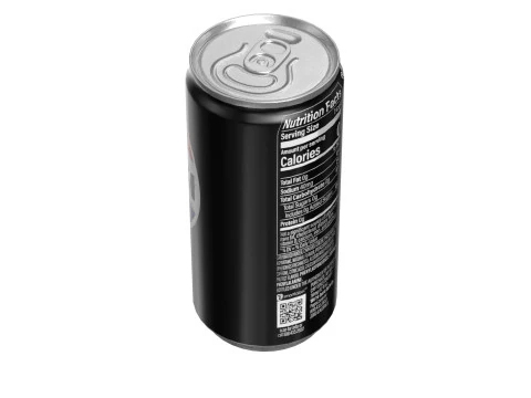 Pepsi Zero Drink Can Slim 190ml 01 3D Model