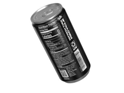 Pepsi Zero Drink Can Slim 190ml 01 3D Model