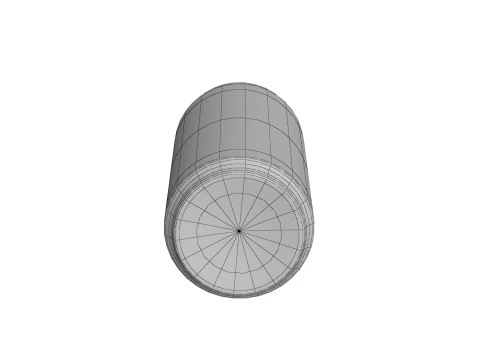 Pepsi Zero Drink Can Slim 190ml 01 3D Model