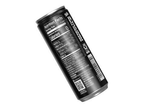 Pepsi Zero Drink Can Slim 250ml 02 Model 3D