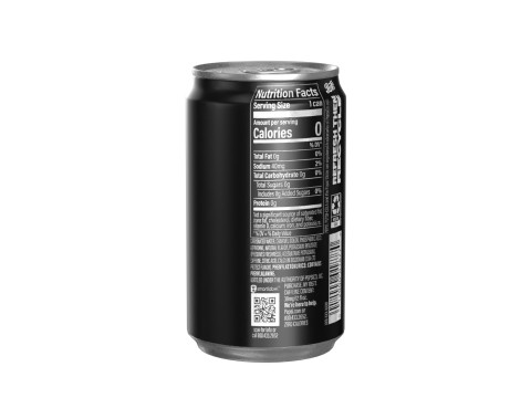 Pepsi Zero Drink Can Sleek 200ml 03 3D 模型