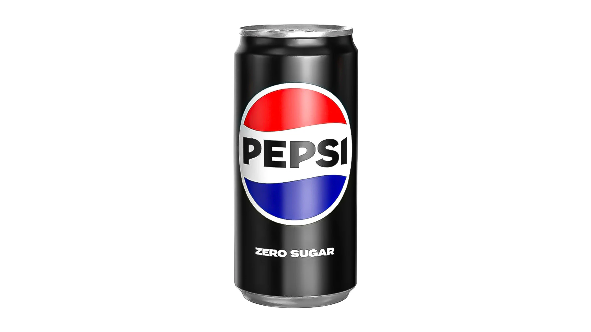 Pepsi Zero Drink Can Sleek 250ml 04 3D Model .c4d .max .obj .3ds .fbx .stl .blend 