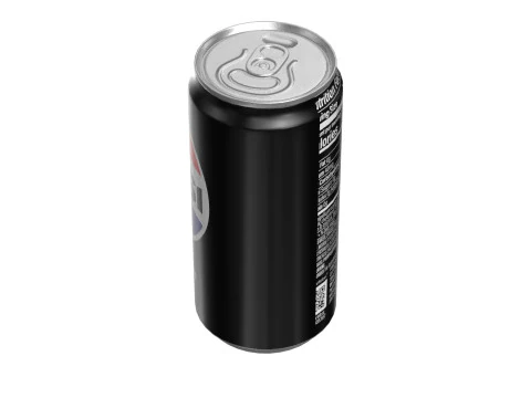 Pepsi Zero Drink Can Sleek 250ml 04 3D Model
