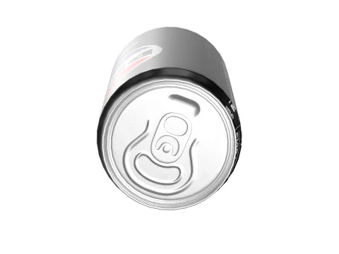 Pepsi Zero Drink Can Sleek 250ml 04 3D Model