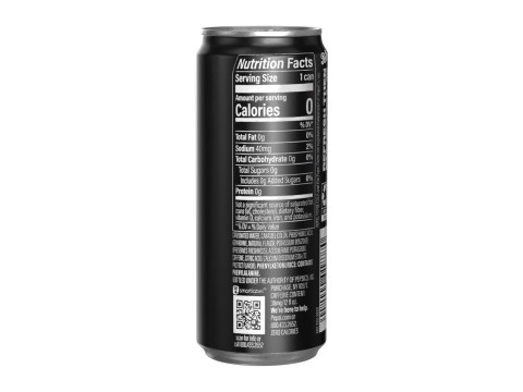 Pepsi Zero Drink Can Sleek 310ml 06 3D Model
