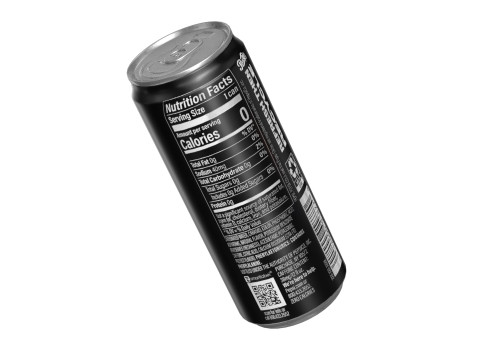 Pepsi Zero Drink Can Sleek 310ml 06 3D Model