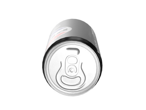 Pepsi Zero Drink Can Sleek 310ml 06 3D Model
