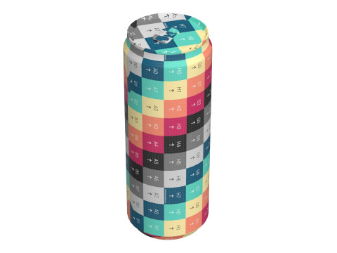 Pepsi Zero Drink Can Sleek 330ml 07 Modèle 3D