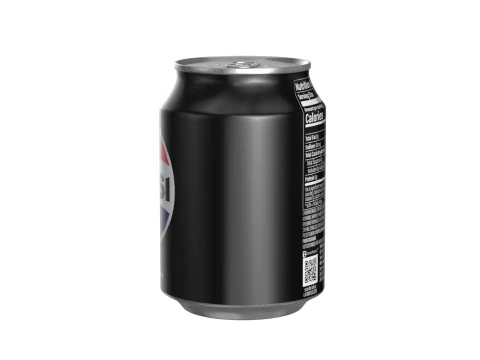 Pepsi Zero Drink Can 250ml 09 3D Model