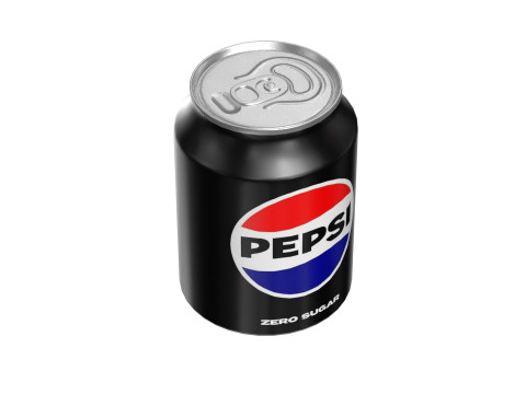 Pepsi Zero Drink Can 250ml 09 3D मॉडल