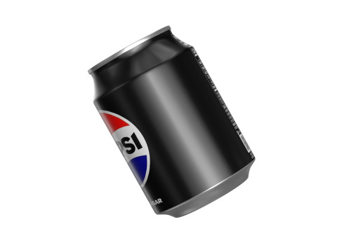 Pepsi Zero Drink Can 250ml 09 3D मॉडल