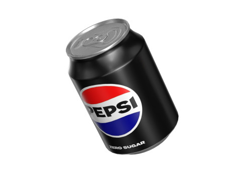 Pepsi Zero Drink Can 250ml 09 3D मॉडल