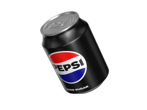 Pepsi Zero Drink Can 250ml 09 3D Model