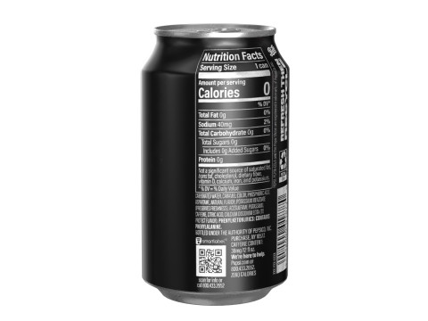 Pepsi Zero Drink Can 330ml 10 3D Model
