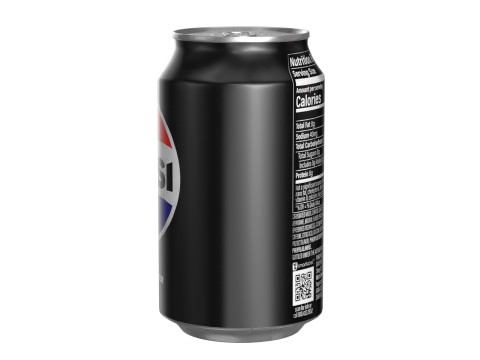 Pepsi Zero Drink Can 330ml 10 3D Model