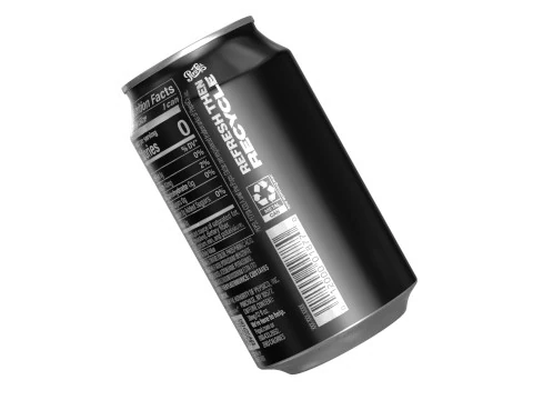 Pepsi Zero Drink Can 330ml 10 3D Model