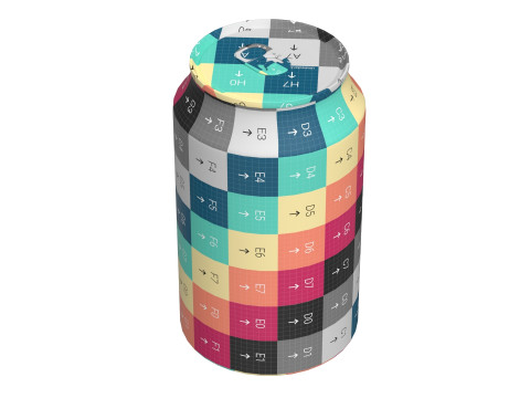 Pepsi Zero Drink Can 330ml 10 3D Model